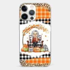 You Are The Epitome Of Awesome - Family Personalized Custom Clear Phone Case - Autumn Fall Gift For Grandma -Pawfect House Sale 66c8072654231 8709eb44 502e 4ee9 84e8 9969b472b7ae