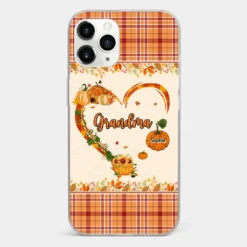 Family Time Is Like A Cozy Pumpkin Patch On A Crisp Autumn Day - Family Personalized Custom Clear Phone Case - Autumn Fall Gift For Grandma -Pawfect House Sale 66ceb327b71cf 36bdef47 7b6d 4bad 8447 2ee3088fb4e4