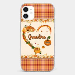 Family Time Is Like A Cozy Pumpkin Patch On A Crisp Autumn Day - Family Personalized Custom Clear Phone Case - Autumn Fall Gift For Grandma -Pawfect House Sale 66ceb327ee93f a0e816a4 a4f5 4a52 a9c1 275faefb7eb6