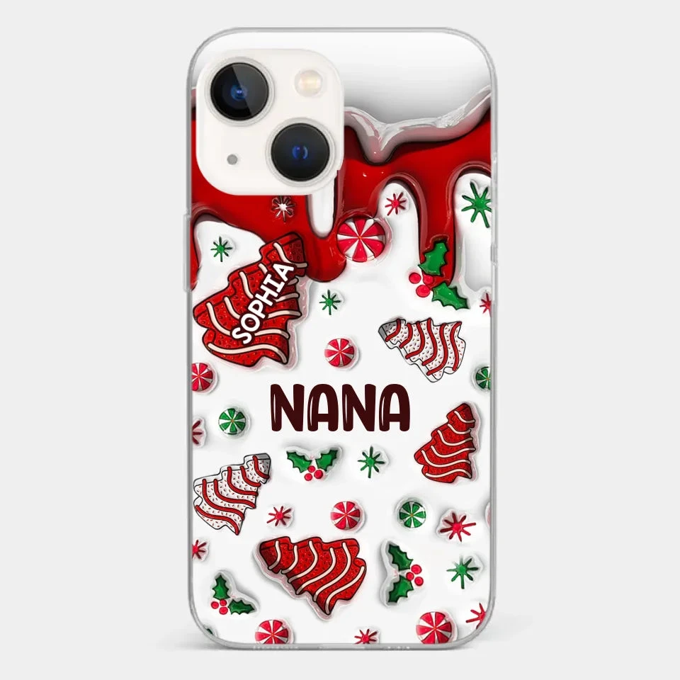 Every Memory With Grandma Is A Treasure - Family Personalized Custom 3D Inflated Effect Printed Clear Phone Case - Christmas Gift For Grandma 14 Every Memory With Grandma Is A Treasure - Family Personalized Custom 3D Inflated Effect Printed Clear Phone Case - Christmas Gift For Grandma - Image 14