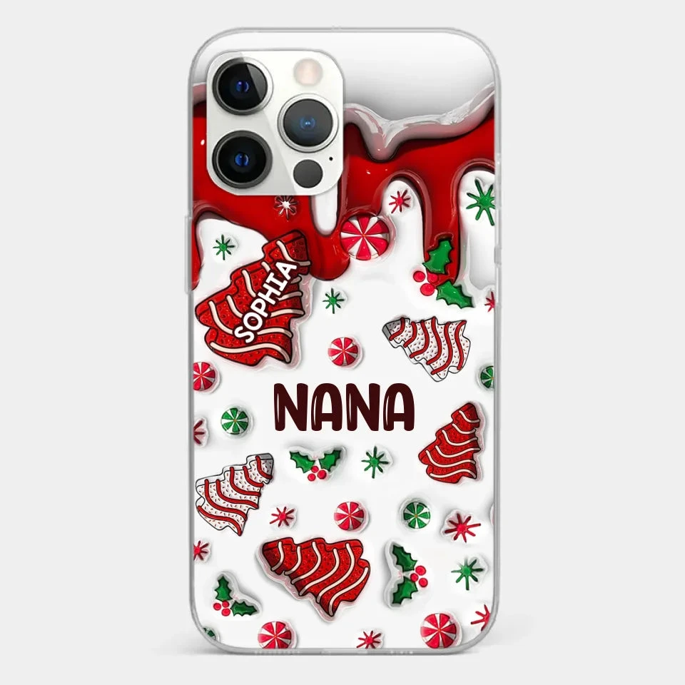 Every Memory With Grandma Is A Treasure - Family Personalized Custom 3D Inflated Effect Printed Clear Phone Case - Christmas Gift For Grandma 12 Every Memory With Grandma Is A Treasure - Family Personalized Custom 3D Inflated Effect Printed Clear Phone Case - Christmas Gift For Grandma - Image 12