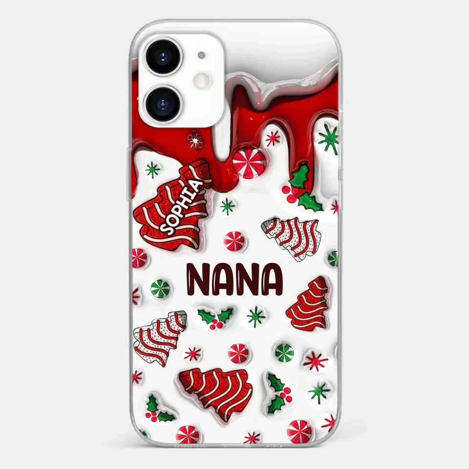 Every Memory With Grandma Is A Treasure - Family Personalized Custom 3D Inflated Effect Printed Clear Phone Case - Christmas Gift For Grandma 10 Every Memory With Grandma Is A Treasure - Family Personalized Custom 3D Inflated Effect Printed Clear Phone Case - Christmas Gift For Grandma - Image 10