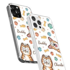 Furry Friends Make Life Brighter - Dog & Cat Personalized Custom 3D Inflated Effect Printed Clear Phone Case - Gift For Pet Owners, Pet Lovers -Pawfect House Sale 66fbc7e87b380