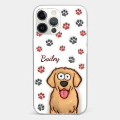 Paws And Enjoy Life - Dog & Cat Personalized Custom 3D Inflated Effect Printed Clear Phone Case - Gift For Pet Owners, Pet Lovers -Pawfect House Sale 66fe7313b29a1 7cf4ce33 c73a 4540 a36a a9cc22e51e31