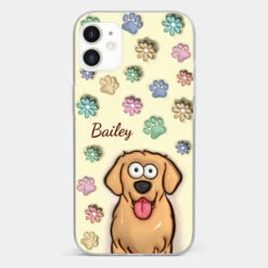 My Pet’s Happiness Is My Daily Mission - Dog & Cat Personalized Custom 3D Inflated Effect Printed Clear Phone Case - Gift For Pet Owners, Pet Lovers -Pawfect House Sale 6703c1766125b 55fb7acf f677 41e1 bb6d e287ed0ba6d0