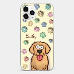My Pet’s Happiness Is My Daily Mission - Dog & Cat Personalized Custom 3D Inflated Effect Printed Clear Phone Case - Gift For Pet Owners, Pet Lovers -Pawfect House Sale 6703c1789036e 61c027ba 6054 4de8 82e8 558937d24caa