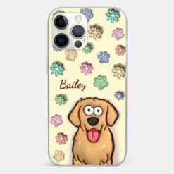 My Pet’s Happiness Is My Daily Mission - Dog & Cat Personalized Custom 3D Inflated Effect Printed Clear Phone Case - Gift For Pet Owners, Pet Lovers -Pawfect House Sale 6703c17d5f49a 88c2853f 8a4b 4810 9050 894a97abe3fe