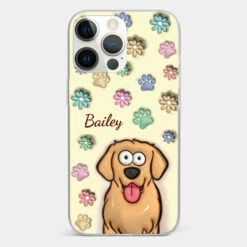 My Pet’s Happiness Is My Daily Mission - Dog & Cat Personalized Custom 3D Inflated Effect Printed Clear Phone Case - Gift For Pet Owners, Pet Lovers -Pawfect House Sale 6703c1865bf0d 1bfd4540 6019 4425 b904 2e719d3f37a0