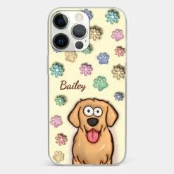 My Pet’s Happiness Is My Daily Mission - Dog & Cat Personalized Custom 3D Inflated Effect Printed Clear Phone Case - Gift For Pet Owners, Pet Lovers -Pawfect House Sale 6703c1878e05c 867601b3 d51c 434f 9441 fa00ec4f769b