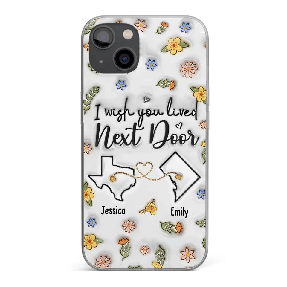 Friends Help You Shine And Catch You When You Fall - Bestie Personalized Custom 3D Inflated Effect Printed Clear Phone Case - Gift For Best Friends, BFF, Sisters 1 Friends Help You Shine And Catch You When You Fall - Bestie Personalized Custom 3D Inflated Effect Printed Clear Phone Case - Gift For Best Friends, BFF, Sisters