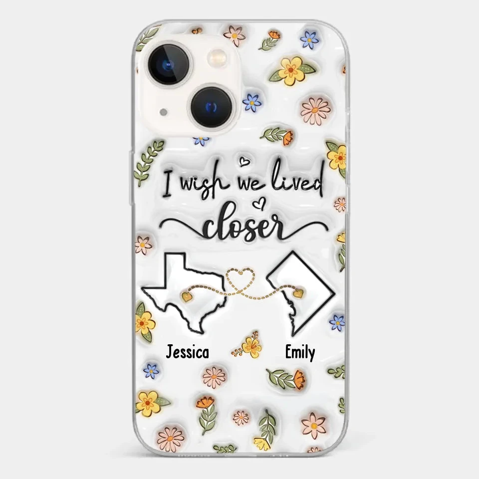 Friends Help You Shine And Catch You When You Fall - Bestie Personalized Custom 3D Inflated Effect Printed Clear Phone Case - Gift For Best Friends, BFF, Sisters 13 Friends Help You Shine And Catch You When You Fall - Bestie Personalized Custom 3D Inflated Effect Printed Clear Phone Case - Gift For Best Friends, BFF, Sisters - Image 13