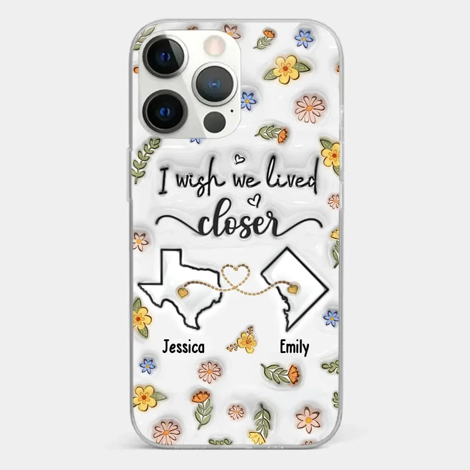 Friends Help You Shine And Catch You When You Fall - Bestie Personalized Custom 3D Inflated Effect Printed Clear Phone Case - Gift For Best Friends, BFF, Sisters 19 Friends Help You Shine And Catch You When You Fall - Bestie Personalized Custom 3D Inflated Effect Printed Clear Phone Case - Gift For Best Friends, BFF, Sisters - Image 19