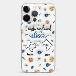 I Wish You Lived Next Door - Bestie Personalized Custom 3D Inflated Effect Printed Clear Phone Case - Christmas Gift For Best Friends, BFF, Sisters -Pawfect House Sale 6710911aa133a 6e3184af e86a 4343 9954 156f3897066b