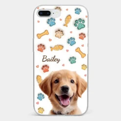 Custom Photo A Pet’s Love Is The Best Kind Of Love - Dog & Cat Personalized Custom 3D Inflated Effect Printed Clear Phone Case - Gift For Pet Owners, Pet Lovers -Pawfect House Sale 6710c238dbe30 bee82a65 8f12 44f0 80a1 5071af94c7af