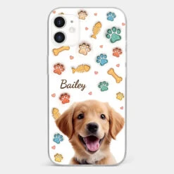 Custom Photo A Pet’s Love Is The Best Kind Of Love - Dog & Cat Personalized Custom 3D Inflated Effect Printed Clear Phone Case - Gift For Pet Owners, Pet Lovers -Pawfect House Sale 6710c23bafbb0 d7b1b35b e697 4691 8d52 dd05f2dd915e