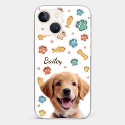 Custom Photo A Pet’s Love Is The Best Kind Of Love - Dog & Cat Personalized Custom 3D Inflated Effect Printed Clear Phone Case - Gift For Pet Owners, Pet Lovers -Pawfect House Sale 6710c2447d9ad 4cb05218 ad4b 4259 af9a 8d7c5f381548
