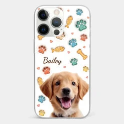 Custom Photo A Pet’s Love Is The Best Kind Of Love - Dog & Cat Personalized Custom 3D Inflated Effect Printed Clear Phone Case - Gift For Pet Owners, Pet Lovers -Pawfect House Sale 6710c24c2ac73 58229d5b 3a7c 4652 9cfa c16f3a1ea51a