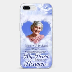 Custom Photo I'm Always With You - Memorial Personalized Custom Clear Phone Case - Sympathy Gift For Family Members -Pawfect House Sale 6721fd13478f5