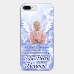Custom Photo To Live In Hearts We Leave Behind - Memorial Personalized Custom Clear Phone Case - Sympathy Gift For Family Members 22 Custom Photo To Live In Hearts We Leave Behind - Memorial Personalized Custom Clear Phone Case - Sympathy Gift For Family Members -Pawfect House Sale 6721fd183f817