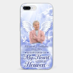 Custom Photo To Live In Hearts We Leave Behind - Memorial Personalized Custom Clear Phone Case - Sympathy Gift For Family Members 24 Custom Photo To Live In Hearts We Leave Behind - Memorial Personalized Custom Clear Phone Case - Sympathy Gift For Family Members -Pawfect House Sale 6721fd1a66114
