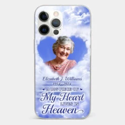 Custom Photo I'm Always With You - Memorial Personalized Custom Clear Phone Case - Sympathy Gift For Family Members -Pawfect House Sale 6721fd1b7001d