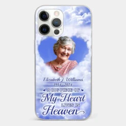 Custom Photo I'm Always With You - Memorial Personalized Custom Clear Phone Case - Sympathy Gift For Family Members -Pawfect House Sale 6721fd1c6c695