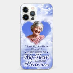 Custom Photo I'm Always With You - Memorial Personalized Custom Clear Phone Case - Sympathy Gift For Family Members -Pawfect House Sale 6721fd1f3c578