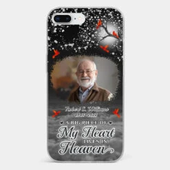 Custom Photo Your Love Will Always Be Here - Memorial Personalized Custom Clear Phone Case - Sympathy Gift For Family Members -Pawfect House Sale 6721fd1f686f3
