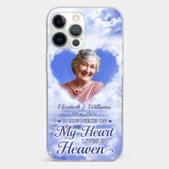 Custom Photo I'm Always With You - Memorial Personalized Custom Clear Phone Case - Sympathy Gift For Family Members -Pawfect House Sale 6721fd2034364
