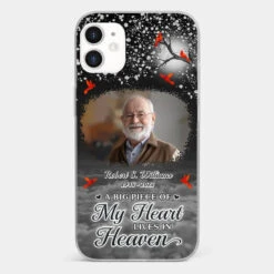 Custom Photo Your Love Will Always Be Here - Memorial Personalized Custom Clear Phone Case - Sympathy Gift For Family Members -Pawfect House Sale 6721fd21722a5