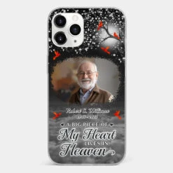 Custom Photo Your Love Will Always Be Here - Memorial Personalized Custom Clear Phone Case - Sympathy Gift For Family Members -Pawfect House Sale 6721fd2292949