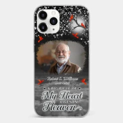 Custom Photo Your Love Will Always Be Here - Memorial Personalized Custom Clear Phone Case - Sympathy Gift For Family Members -Pawfect House Sale 6721fd23c48e3