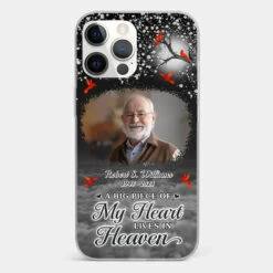 Custom Photo Your Love Will Always Be Here - Memorial Personalized Custom Clear Phone Case - Sympathy Gift For Family Members -Pawfect House Sale 6721fd27e1b95
