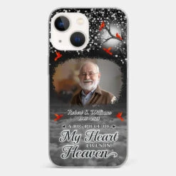 Custom Photo Your Love Will Always Be Here - Memorial Personalized Custom Clear Phone Case - Sympathy Gift For Family Members -Pawfect House Sale 6721fd28c74b0