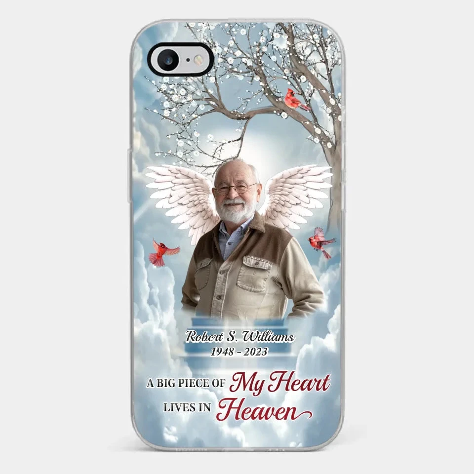 Custom Photo The Brave May Fall, But Never Yield - Memorial Personalized Custom Clear Phone Case - Sympathy Gift For Family Members 2 Custom Photo The Brave May Fall, But Never Yield - Memorial Personalized Custom Clear Phone Case - Sympathy Gift For Family Members - Image 2