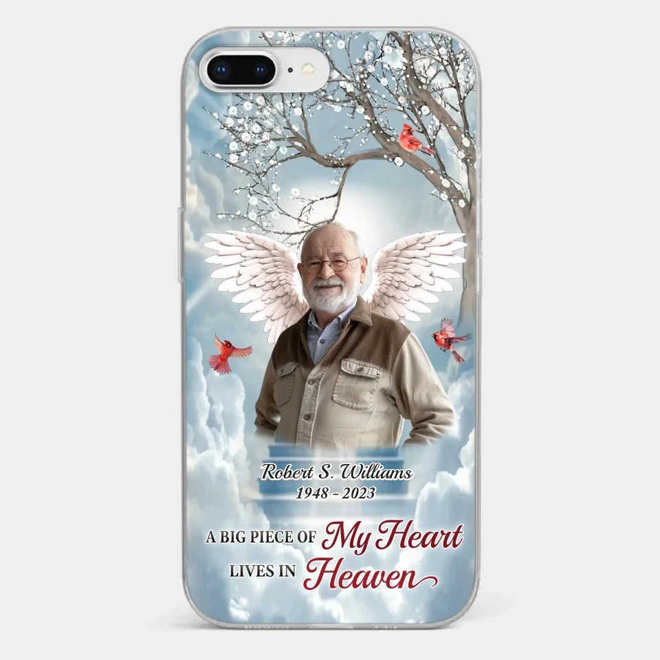 Custom Photo The Brave May Fall, But Never Yield - Memorial Personalized Custom Clear Phone Case - Sympathy Gift For Family Members 3 Custom Photo The Brave May Fall, But Never Yield - Memorial Personalized Custom Clear Phone Case - Sympathy Gift For Family Members - Image 3