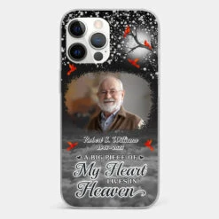 Custom Photo Your Love Will Always Be Here - Memorial Personalized Custom Clear Phone Case - Sympathy Gift For Family Members -Pawfect House Sale 6721fd2aa7657