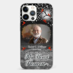 Custom Photo Your Love Will Always Be Here - Memorial Personalized Custom Clear Phone Case - Sympathy Gift For Family Members -Pawfect House Sale 6721fd2bada98