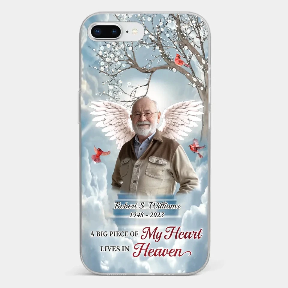 Custom Photo The Brave May Fall, But Never Yield - Memorial Personalized Custom Clear Phone Case - Sympathy Gift For Family Members 4 Custom Photo The Brave May Fall, But Never Yield - Memorial Personalized Custom Clear Phone Case - Sympathy Gift For Family Members - Image 4