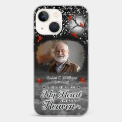 Custom Photo Your Love Will Always Be Here - Memorial Personalized Custom Clear Phone Case - Sympathy Gift For Family Members -Pawfect House Sale 6721fd2d88517
