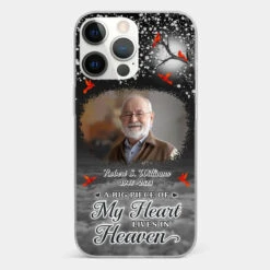 Custom Photo Your Love Will Always Be Here - Memorial Personalized Custom Clear Phone Case - Sympathy Gift For Family Members -Pawfect House Sale 6721fd2f9beba