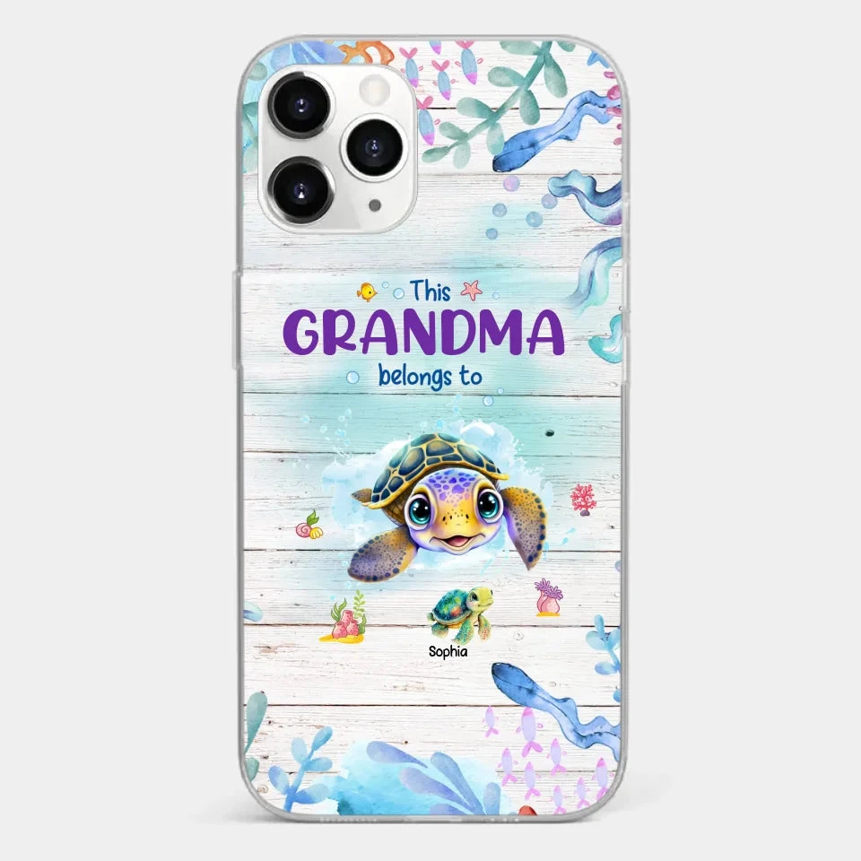 This Grandma Belongs To - Family Personalized Custom Clear Phone Case - Gift For Grandma 7 This Grandma Belongs To - Family Personalized Custom Clear Phone Case - Gift For Grandma - Image 7