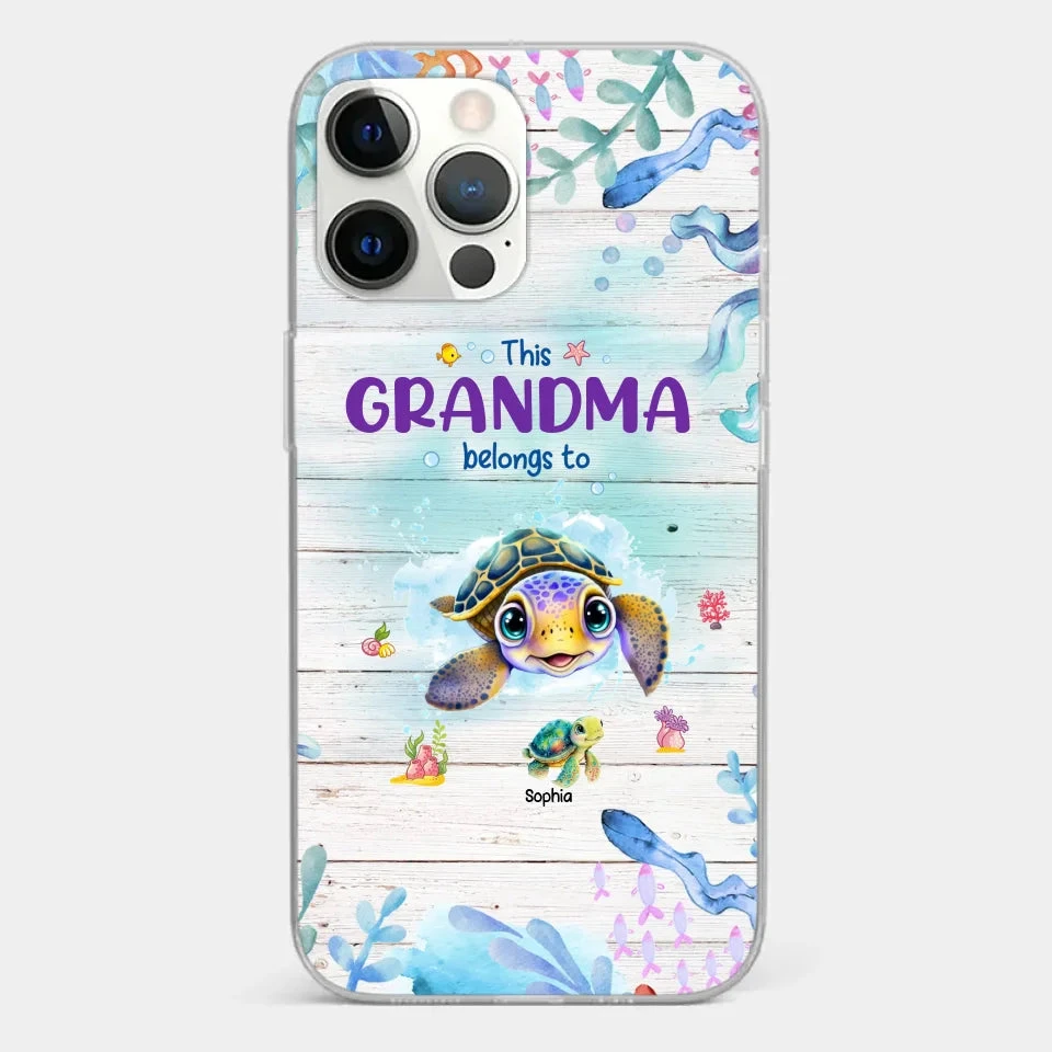 This Grandma Belongs To - Family Personalized Custom Clear Phone Case - Gift For Grandma 16 This Grandma Belongs To - Family Personalized Custom Clear Phone Case - Gift For Grandma - Image 16