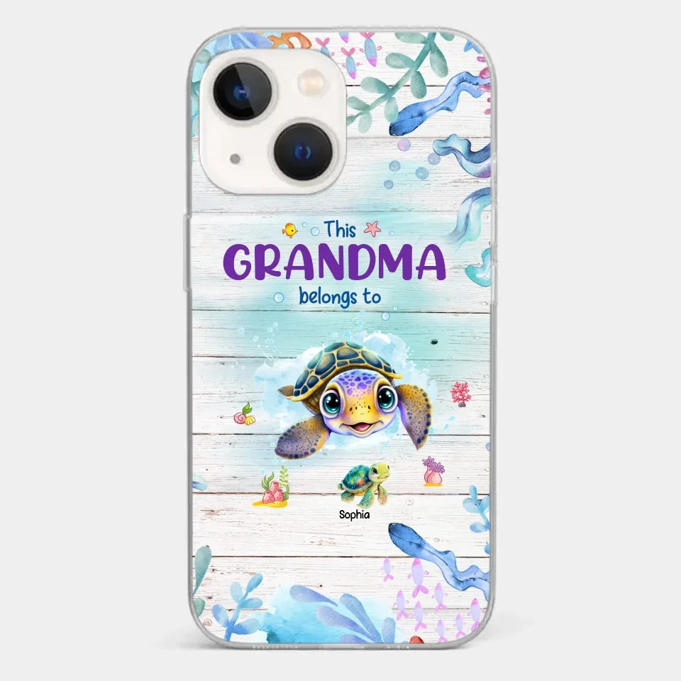 This Grandma Belongs To - Family Personalized Custom Clear Phone Case - Gift For Grandma 17 This Grandma Belongs To - Family Personalized Custom Clear Phone Case - Gift For Grandma - Image 17