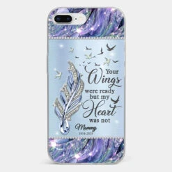 You'll Always Be In My Heart - Memorial Personalized Custom Clear Phone Case - Sympathy Gift For Family Members 24 You'll Always Be In My Heart - Memorial Personalized Custom Clear Phone Case - Sympathy Gift For Family Members -Pawfect House Sale 6721ffcc07c59