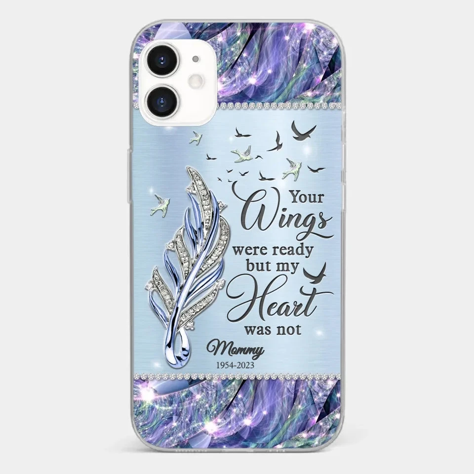 You'll Always Be In My Heart - Memorial Personalized Custom Clear Phone Case - Sympathy Gift For Family Members 6 You'll Always Be In My Heart - Memorial Personalized Custom Clear Phone Case - Sympathy Gift For Family Members - Image 6