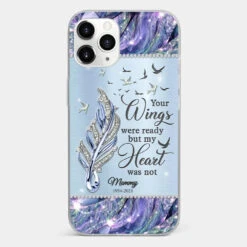 You'll Always Be In My Heart - Memorial Personalized Custom Clear Phone Case - Sympathy Gift For Family Members 26 You'll Always Be In My Heart - Memorial Personalized Custom Clear Phone Case - Sympathy Gift For Family Members -Pawfect House Sale 6721ffcda4f4e