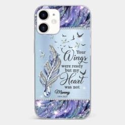 You'll Always Be In My Heart - Memorial Personalized Custom Clear Phone Case - Sympathy Gift For Family Members 28 You'll Always Be In My Heart - Memorial Personalized Custom Clear Phone Case - Sympathy Gift For Family Members -Pawfect House Sale 6721ffcf59ee2