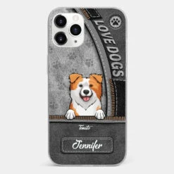 All You Need Is Love And A Dog - Dog Personalized Custom Clear Phone Case - Gift For Pet Owners, Pet Lovers -Pawfect House Sale 67220086b465d