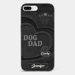 Keep You Forever In My Heart - Dog & Cat Personalized Custom Clear Phone Case - Gift For Pet Owners, Pet Lovers -Pawfect House Sale 672200873bcd6